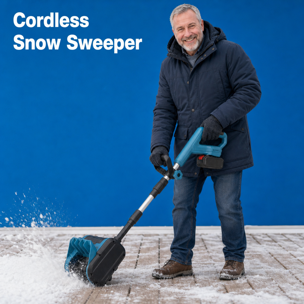 Cordless Snow Sweeper